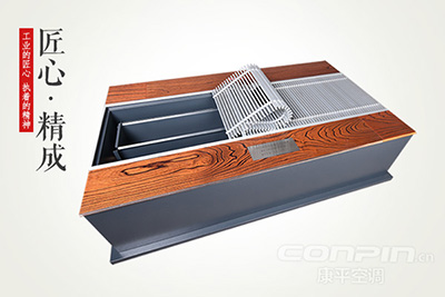 康平新型地板嵌入式對(duì)流散熱器