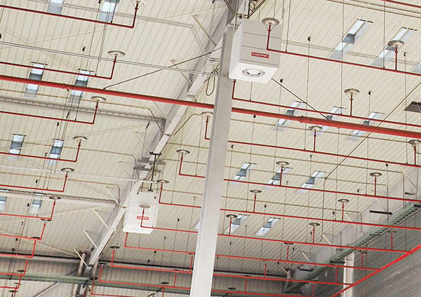 戴姆勒-奔馳儲運庫(北京)應用康平高大空間空調