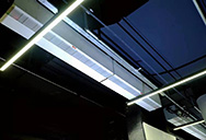 崇禮太子城冰雪小鎮(zhèn)選用康平電熱風(fēng)幕、空氣幕