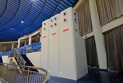 體育館柱式空調器